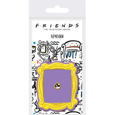 Friends Rubber Keychain Multicolour 45 X 6Cm