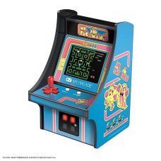 My Arcade Micro Player Mini Arcade Machine Ms Pacman Video Game Fully Playable 675 Inch Collectible Color Display Speake