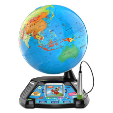 Leapfrog Interactive Childrens Globe Smart Globe For Kids To Learn Geography While Having Fun Pre School Educational Toys For