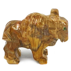 Nelson Creations Llc Buffalo Bison Natural Soapstone Handcarved Animal Carving Charm Totem Figurine 2 Inch