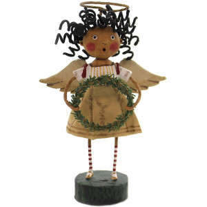 Lori Mitchell Seasons Greetings Angel Polyresin Christmas Wings 11172