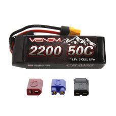 Venom Power 50C 3S 2200Mah 111V Rc Rock Crawler Lipo Battery With Universal Plug