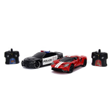 Jada Toys Heat Chase RC Vehicle Twin Pack - 1:16 Scale