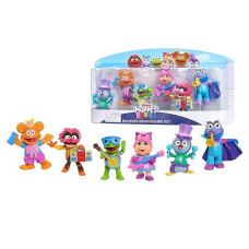 Disney Junior Muppet Babies 6-Piece Rocksplosion Figure Set, by Just Play