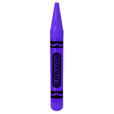 Pmu Giant Crayon Bank 36 Inch Purple Color 1Pkg Pkg1