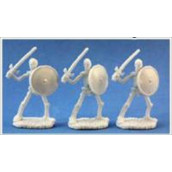 Reaper Miniatures 77017 Bones - Skeletal Swordsmen Set Of 3