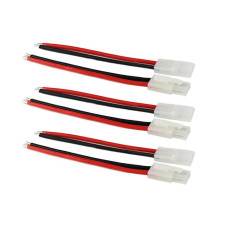 Fly Rc 3Pairs Tamiya Battery Connectors Male Female 14Awg 10Cm For Rc Car Lipo Battery Charge