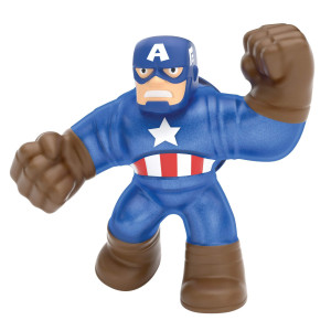 Heroes Of Goo Jit Zu Licensed Marvel Hero Pack Captain America Multicolor 41057