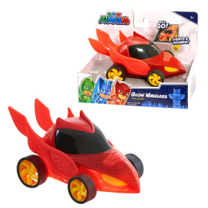 Pj Masks Glow Wheelers Owl Glider Kids Toys For Ages 3 Up By Just Play