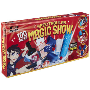 Ideal Magic Spectacular Magic Show 100 Trick Kids Magic Setpackaging May Vary