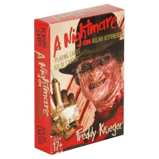 Aquarius Nightmare On Elm Street Playing Cards