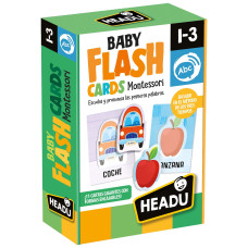 Heraclio Fournier Montessori Baby Flashcards Listen And Pronunciar Your First Words Educational Set Green 1043736