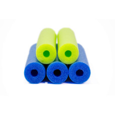 Pool Noodles Fixfind 5 Pack Of 52 Inch Hollow Foam Pool Swim Noodles Bright Blue Lime Green Foam Noodles For Swimming Float