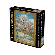 1000 Pieces Puzzle Peach Tree By Vincent Van Gogh Thicker Paper Jigsaw Puzzles 1000 Pieces Toy Gift For Adult Teen