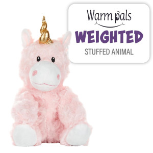 Warm Pals Princess Pink Unicorn 15Lbs Cozy Microwavable Lavender Scented Plush Toys Heated Stuffed Animal Heatable Co