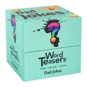 Word Teasers Dad Jokes Dad Joke Cards For Adults Kids Funny Dad Joke Game For Family Box Of Jokes With 150 Bad Dad Jok