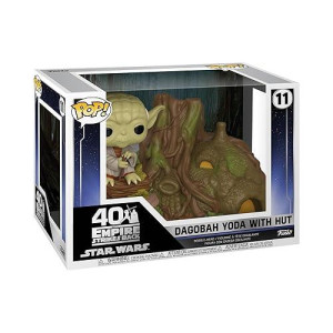 Funko Pop! Town: Star Wars - Yoda'S Hut, Multicolor