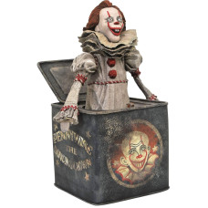 Diamond Select Toys It Chapter Two Gallery Pennywise In The Box Pvc Diorama Multicolor