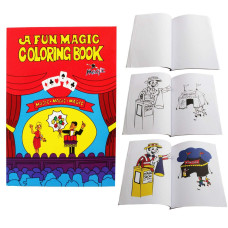 Mipartebo Magic Coloring Book Fun Magic Trick Magic Prop Books For Kids Teens Adults Small Red