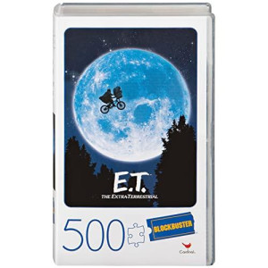 Et The Extraterrestrial Movie 500Piece Puzzle In Plastic Retro Blockbuster Vhs Video Case