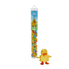 Plusplus 9604276 Ingenious Construction Toy Chick Creative Building Blocks Tube 100 Pieces