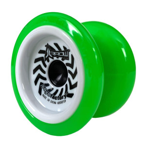 Yoyofactory Arrow Elite Beginner Yoyo Toy Comes With Extra String Pre Tied Finger Loop Includes Bearings For Beginners To