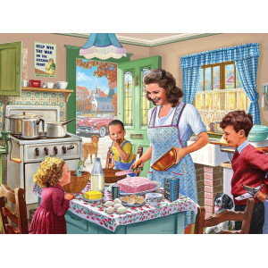 Bits And Pieces 500 Piece Jigsaw Puzzle For Adults Kitchen Memories 500 Pc Large Piece Classic 50S Jigsaw By Artist Steve C