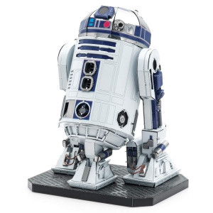 Metal Earth 3D Puzzle Premium Series R2D2 Star Wars Metal Puzzle Buildable Model Kits For Adults Challenging Level 719 X 5