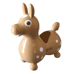 Gymnic Rody Bounce Horse Light Brown