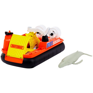 Matchbox Rescue Adventure Set With Vehicle And Animal Figure Choose Whale Rescue Boat Or Rhino Rescue Helicopter Both With Ani