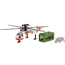 Matchbox Rescue Adventure Set With Vehicle And Animal Figure Choose Whale Rescue Boat Or Rhino Rescue Helicopter Both With Ani