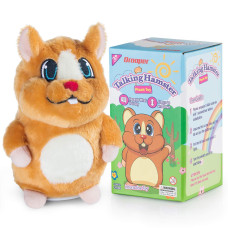 Qrooper Kids Toys Talking Hamster Repeats What You Say Toddler Toys For Kids Autism Sensory Toys For Kids 2 3 4 5 6 7 Plush St