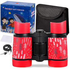 Kid Binoculars Shock Proof Toy Binoculars Set Bird Watching Educational Learning Presents For Kids Children Gifts Boys