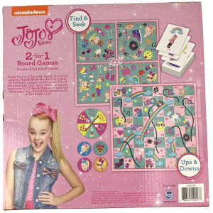 Tcg Toys Jojo Siwa 2 In 1 Board Game Multi