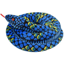 Snake Stuffed Animal Giant Animal Snake Plush Stuffed Animal Snake Toy Birthday Gifts For Boys And Girls Blue 110 Inch