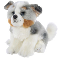 Bearington Hogan The Australian Shepherd Stuffed Animal 13 Inch Stuffed Puppy