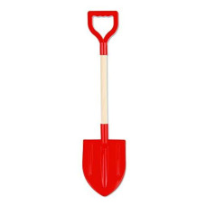 Ab Gee Abgee 834 Cx1019B Ea Large Shovel Wooden Handle Red