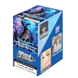 Weiss Schwarz Rascal Does Not Dream Of Bunny Girl Senpai English Booster Box