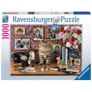 Ravensburger Cute Kitty 1000 Piece Jigsaw Puzzle For Adults