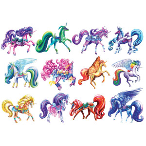 Roseart Minishaped Unicorns 500 Piece Jigsaw Puzzle For Adults