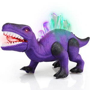 Steam Life Walking Dinosaur Toy Robot Dinosaur Toy Walks Mouth Moves Roars And Lights Up Robot Toys For Kids 35 Electroni