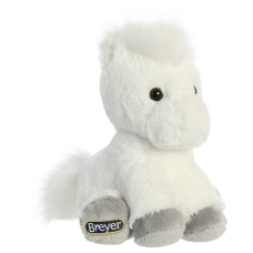 Breyer Aurora Exquisite Horse Stuffed Animal Realistic Detailing Imaginative Play White 8 Inches