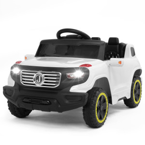 Value Box Electric Remote Control Truck Kids Toddler Ride On Cars 6V Battery Motorized Vehicles Childrens Best Toy Car Safe Wi