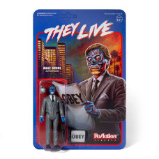 Super7 They Live Male Ghoul 375 They Live Action Figure With Accessories Classic Horror Collectibles And Retro Toys