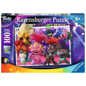 Ravensburger Trolls 2 World Tour 100 Piece Childrens Jigsaw Puzzle For Kids Age 6 Years And Up