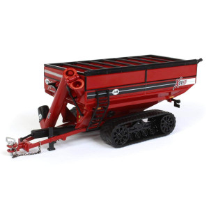 164 Jm X 1112 Red Grain Cart On Tracks