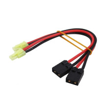 Bdhi 2Pcs Compatible With Trx Female To Plug For Mini Tamiya Male Charger Adapter For Trx Tra2970 Tra2972 Lipo B1352