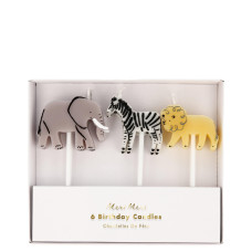 Meri Meri Safari Animal Candles