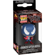 Funko Pop Keychain Marvel Venom Captain America