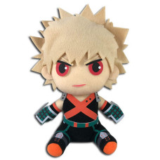 Great Eastern Entertainment My Hero Academia S2 Bakugo Hero Costume Sitting Plush 8 H